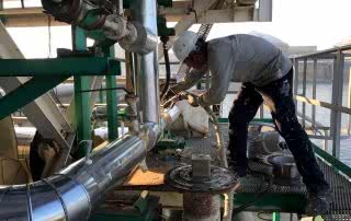 Amonyak tesisatı poliüretan enjeksiyon uygulaması